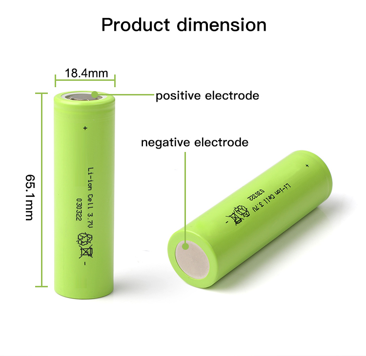 18650 Li Ion Battery 3 7V 2500mAh Supply Wholesale Sunpower New Energy