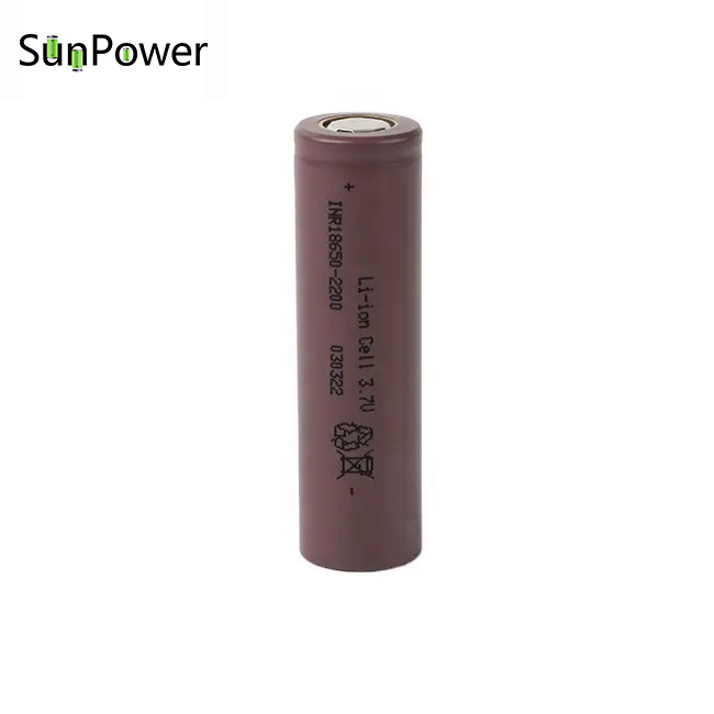 Manufacturer 3.7V 18650 2200mAh Power Battery Li-ion Battery 18650